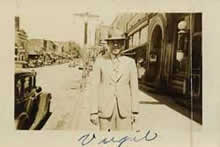 Virgil Stephens standing on street